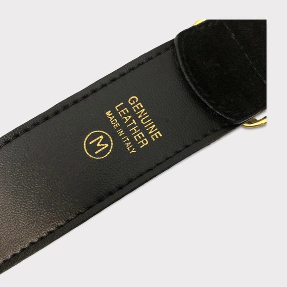 Compagnie Internationale EXPRESS Vintage Suede Belt With Gold and Sequins main image 4